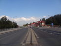 Hraniční přechod Náchod – Běloves za Slánským mostem přes Metuji, silnice E67.